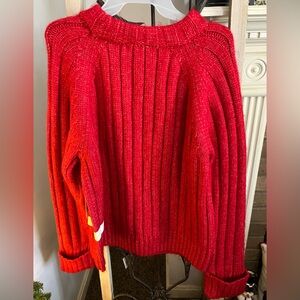 NWT red sweater